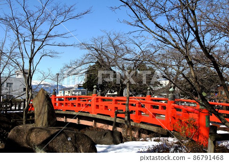 Walking around the Suimon River in winter ・ 46 (Ogaki City, Gifu Prefecture: The area around the back alley knot) Walking around the Suimon River in winter ・ 46 (Ogaki City, Gifu Prefecture: The area around the back alley knot) 86791468