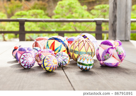 日本傳統工藝品手鞠千里面 Hina 的形象 86791891