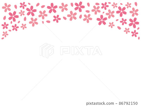 Only on the side of the cherry blossom frame Only on the side of the cherry blossom frame 86792150