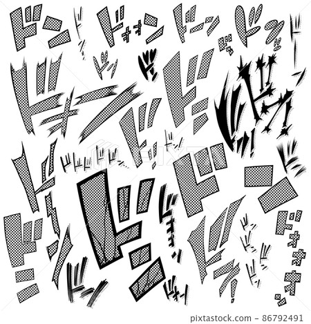 卡通擬聲詞 Don's set 02 86792491