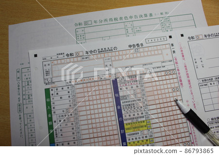 Tax return Tax return 86793865