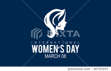 International Women's Day. vector template design for banner, card, poster, background. International Women's Day. vector template design for banner, card, poster, background. 86795855