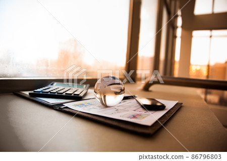 Business of financial analysis of workplace 86796803
