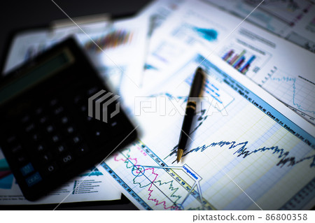 Business graph analysis report. Accounting 86800358