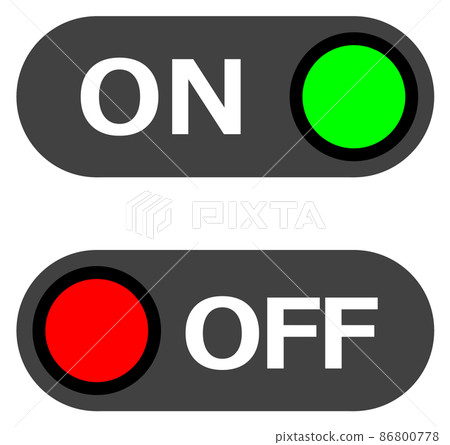 打開和關閉的插圖 86800778