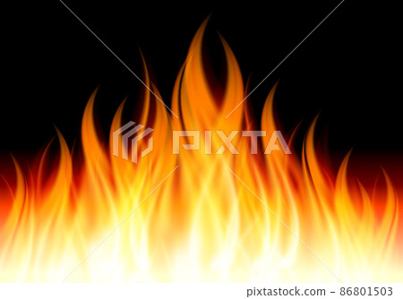 Flame background material 86801503