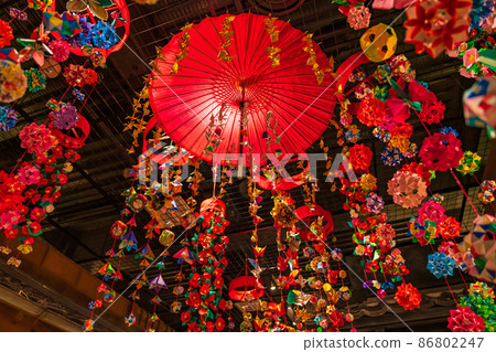 Setogura Museum, Chiyogami Tsurushi Kazari <Seto City, Aichi Prefecture> 86802247