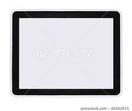 tablet computer isolated on the backgrounds tablet computer isolated on the backgrounds 86802655