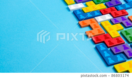 Structure of the business company from departments and teams. Hiring new employees and recruiting staff. Human resources. Personnel management. Society and social groups. Sociology. Support. Followers 86803174