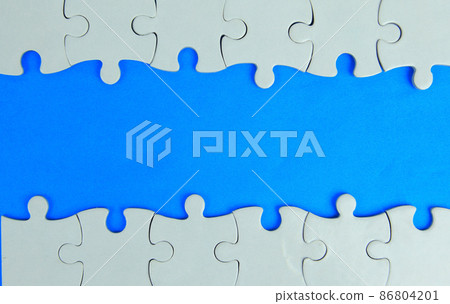 The frame of the puzzle for your text. 86804201