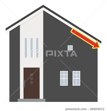 Illustration of a house down the purlin_arrow_black 86804652
