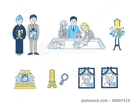 佛教場景和項目集 86807419