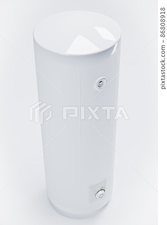 3d model of water heater Isolated on white background 86808918