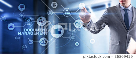 Document Management Data System Business Technology Concept. DMS on virtual screen Document Management Data System Business Technology Concept. DMS on virtual screen 86809439