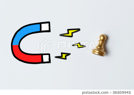 The concept of attracting personnel for work. Hiring workers and employees to work in the company. The concept of attracting personnel for work. Hiring workers and employees to work in the company. 86809948