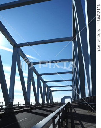 Tokyo Gate Bridge Sidewalk Center of the bridge 86812138