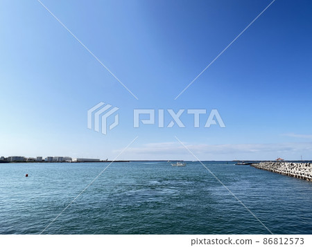 從沖繩那霸三重城看到的風景 從沖繩那霸三重城看到的風景 86812573