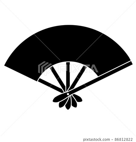 It is a family crest. It is called a five-bone fan. It is a family crest. It is called a five-bone fan. 86812822