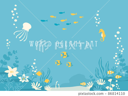 世界海洋日 86814110