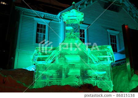 札幌鐘樓冰雕（北海道札幌） 86815138