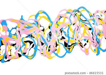 流體藝術多彩波背景 流體藝術多彩波背景 86815531