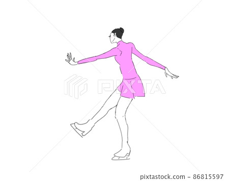 花樣滑冰女孩 86815597