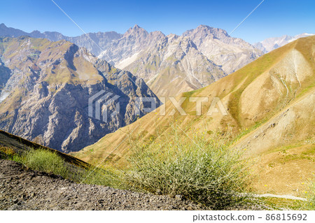 Anzob Pass in Tajikistan 86815692