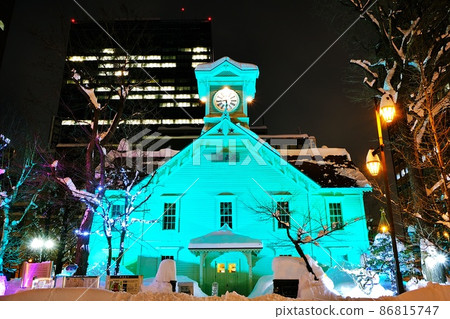 札幌鐘樓（冬季活動：札幌鐘樓 Luminarie） 86815747