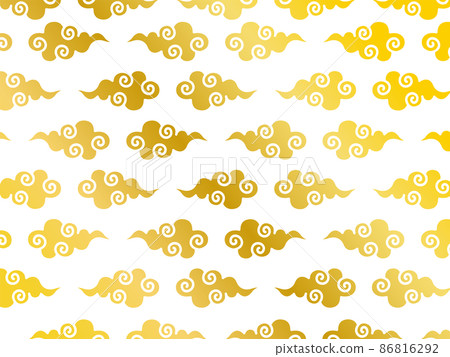 Cloud pattern background material illustration Cloud pattern background material illustration 86816292