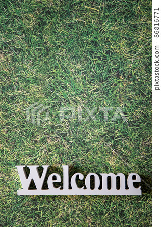 Kiriji welcome sign turf Kiriji welcome sign turf 86816771