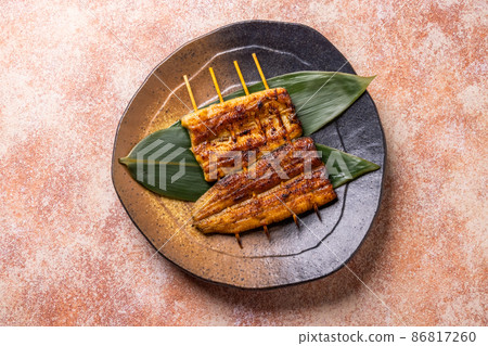 Domestic eels Kabayaki Luxury of Japan production eel Domestic eels Kabayaki Luxury of Japan production eel 86817260