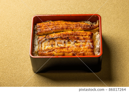 Domestic eels Kabayaki Luxury of Japan production eel Domestic eels Kabayaki Luxury of Japan production eel 86817264