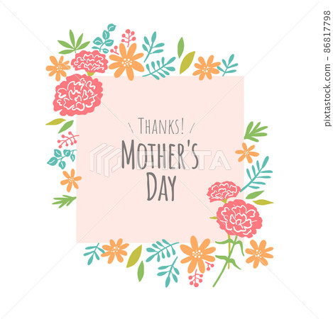 Mother's Day Illustration Mother's Day Illustration 86817798