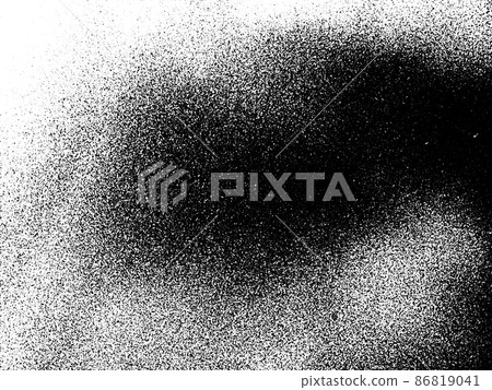 Black and white grunge. Distress overlay texture. Abstract surface dust and rough dirty wall background concept.  Distress illustration simply place over object to create grunge effect. Vector EPS10. 86819041