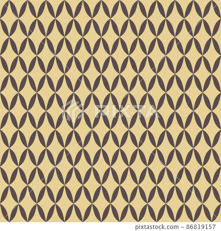 Seamless Vector Abstract Geometric Pattern With... - Stock Illustration ...