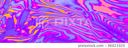 neon colored purple psychedelic fluorescent striped zebra banner background 86821920