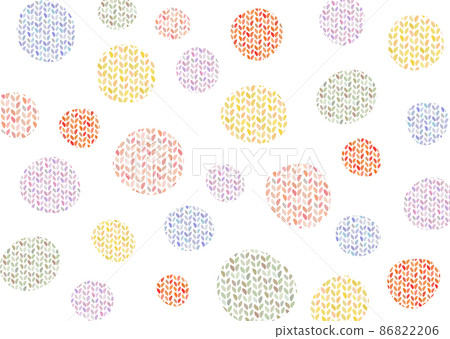 Polka dots (knit) 86822206