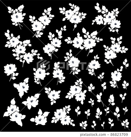 Beautiful and cute flower material collection, 86823709