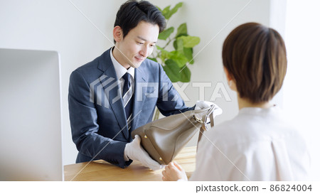 評估師和客戶評估袋子 評估師和客戶評估袋子 86824004