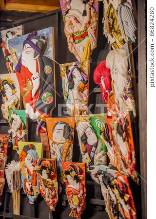 Hagoita 在淺草寺 Hagoita City 排隊 Hagoita 在淺草寺 Hagoita City 排隊 86824280