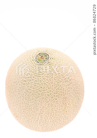 Melon mesh pattern Lennon variety Red meat 1 whole bright background Melon mesh pattern Lennon variety Red meat 1 whole bright background 86824729