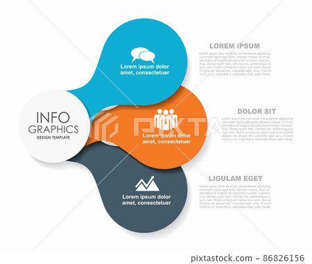 Infographic design template with place for your data. Vector illustration. Infographic design template with place for your data. Vector illustration. 86826156