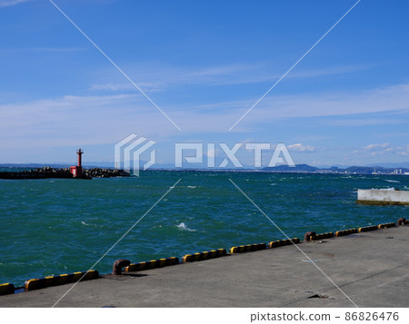 Scenery of Kanaya Port Scenery of Kanaya Port 86826476