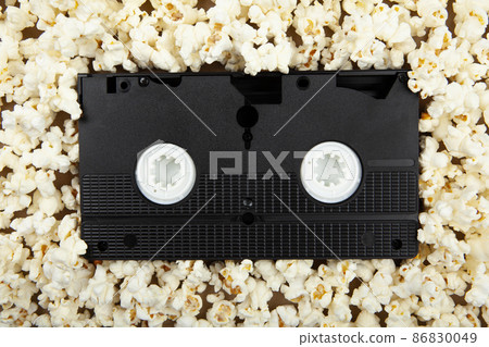 image of vhs tape pop corn background image of vhs tape pop corn background 86830049