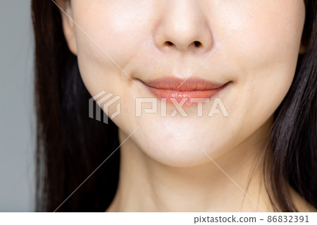 Mouth image female Mouth image female 86832391