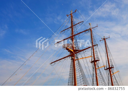 Bone part of the sail of a ship Bone part of the sail of a ship 86832755