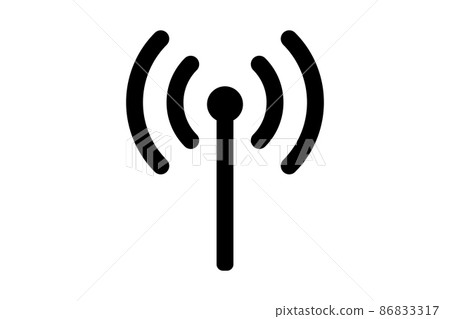 Illustration of communication antenna 86833317