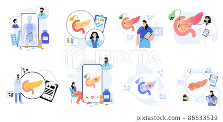 Pancreas logo concept Pancreas logo concept 86833519