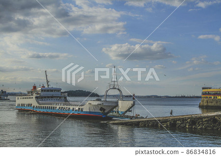 Ships entering Wolmi Island 86834816