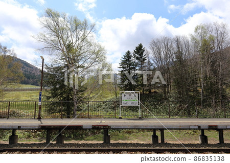 Hokkaido Shimukappu JR Sekisho Line Tomamu Station 86835138